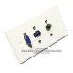 Placa Tapa VGA + USB 3.0 + Audio Jack 3.5 mm ABS